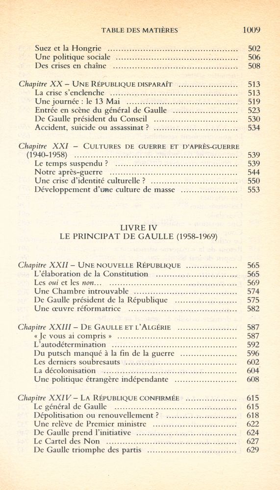 『HISTOIRE DE FRANCE tome 6 : Notre siècle : 1918 - 1988』 6