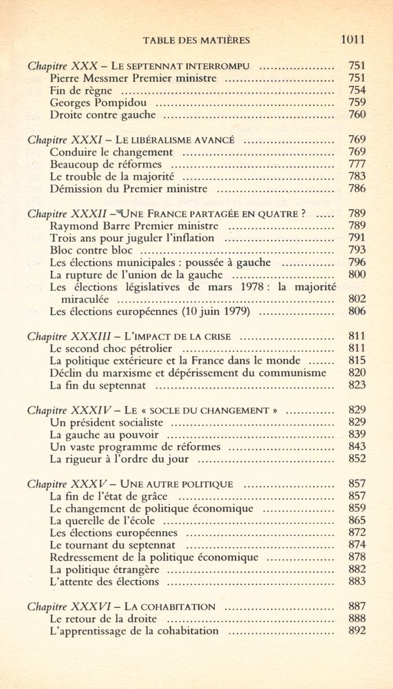 『HISTOIRE DE FRANCE tome 6 : Notre siècle : 1918 - 1988』 8