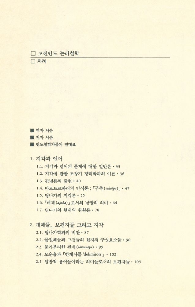 『다르마총서 29 - 고전인도 논리철학』 2