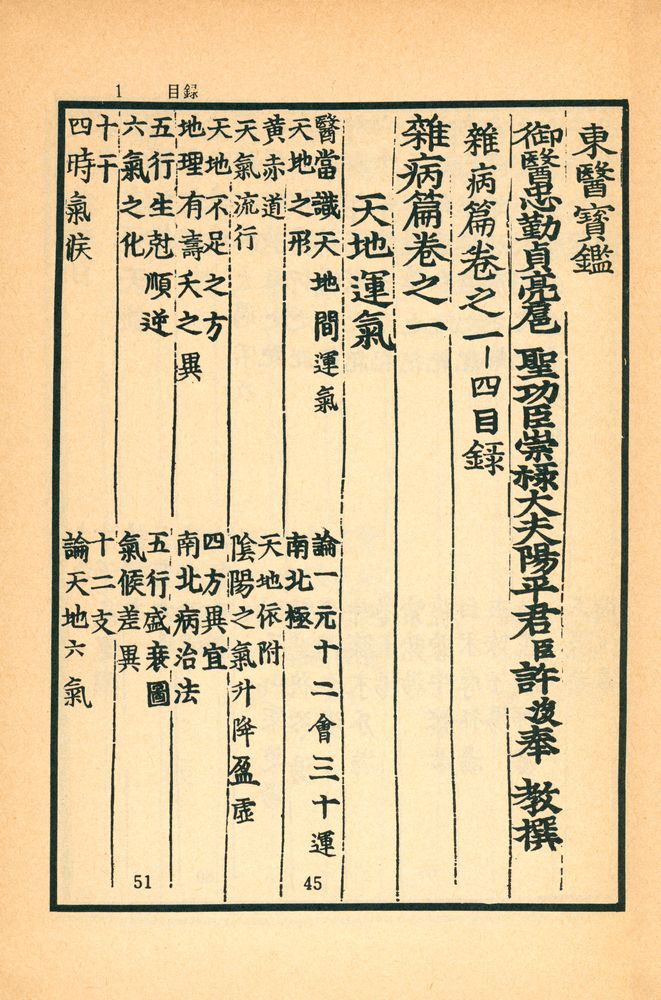 『東醫寶鑑:  雜病篇卷之  一 - 四(동의보감: 잡병편권지 1 - 4)』 2