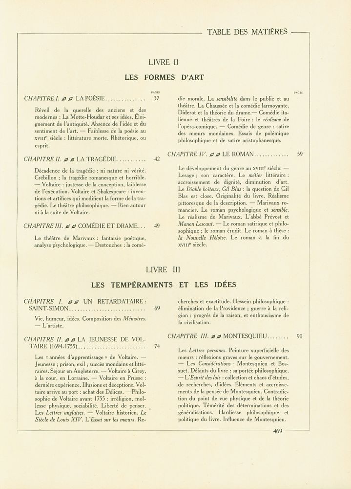 『HISTOIRE ILLUSTRÉE DEN LA LITTÉRATURE FRANÇAISE TOMEⅡ』 4