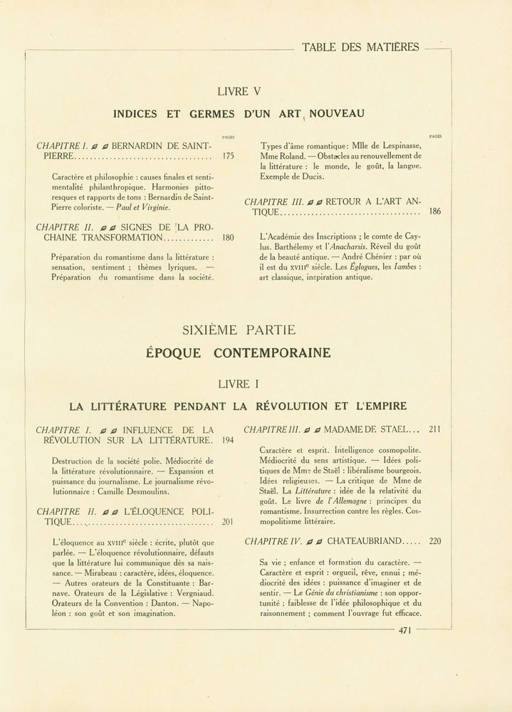『HISTOIRE ILLUSTRÉE DEN LA LITTÉRATURE FRANÇAISE TOMEⅡ』 6