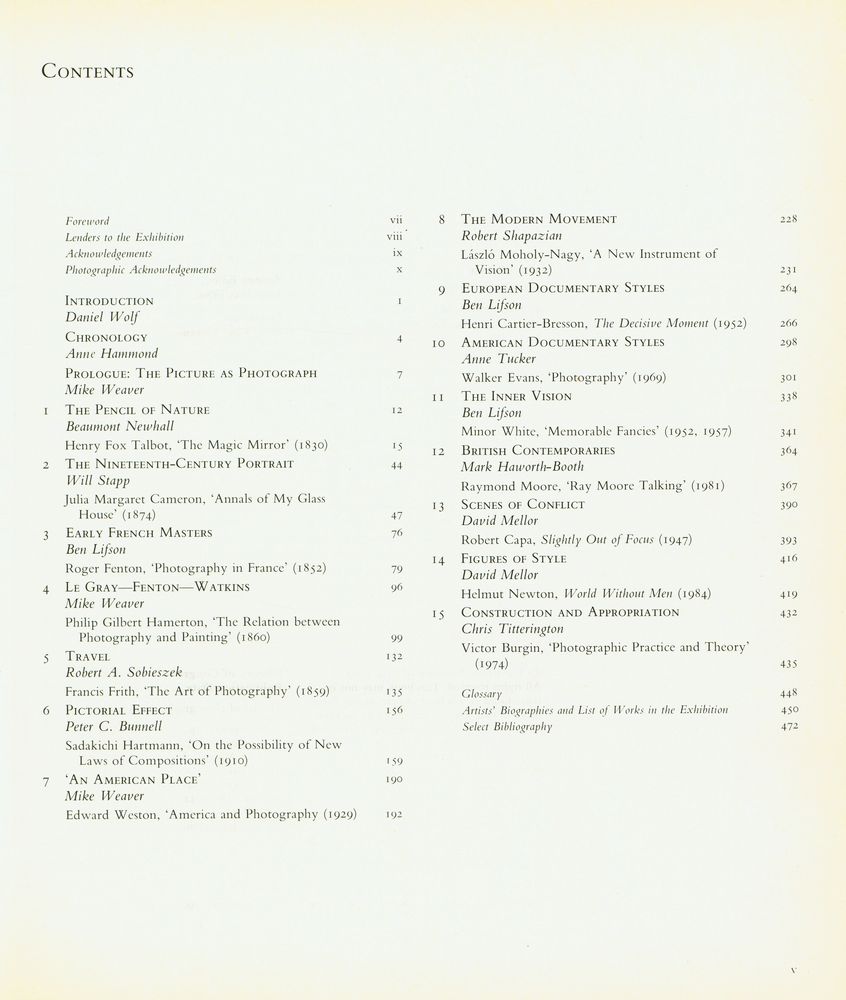 《The ART of PHOTOGRAPHY 1839 - 1989》 2