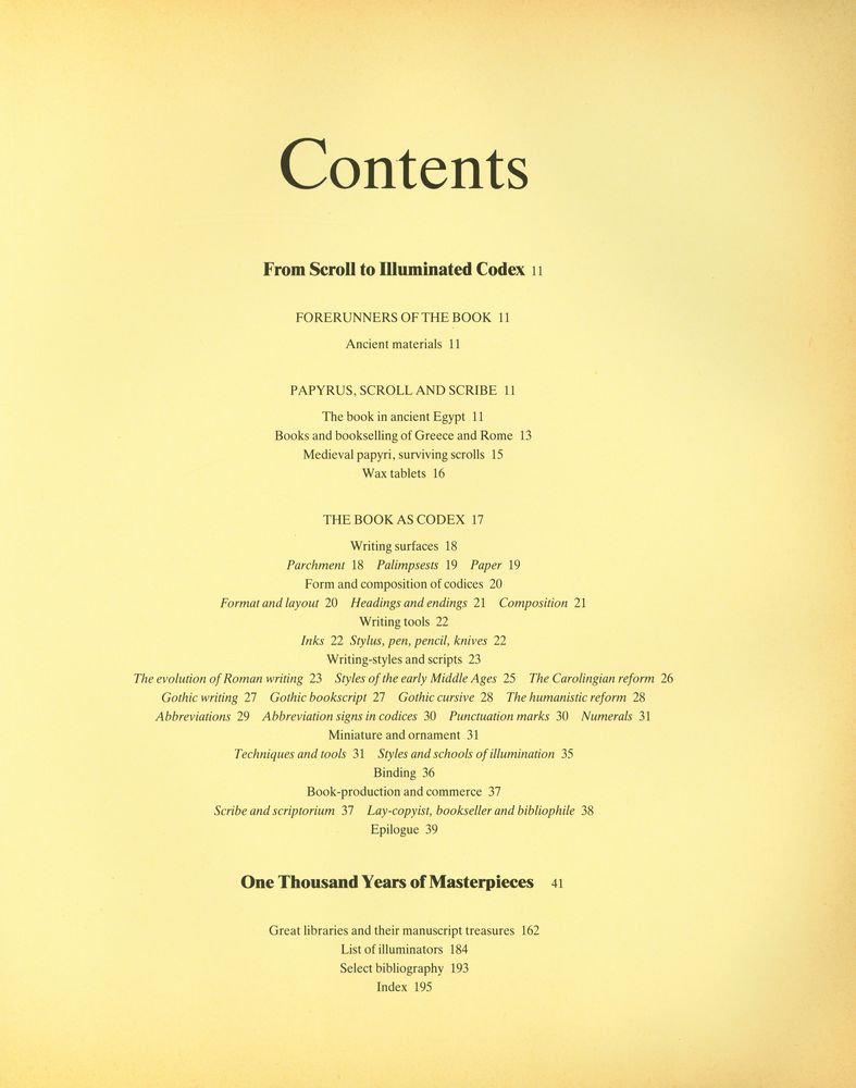 『Illuminated Manuscripts : The Book Before Gutenberg』 2