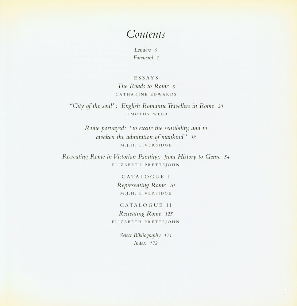 《IMAGINING ROME : British artists and Rome in the nineteenth century》 2