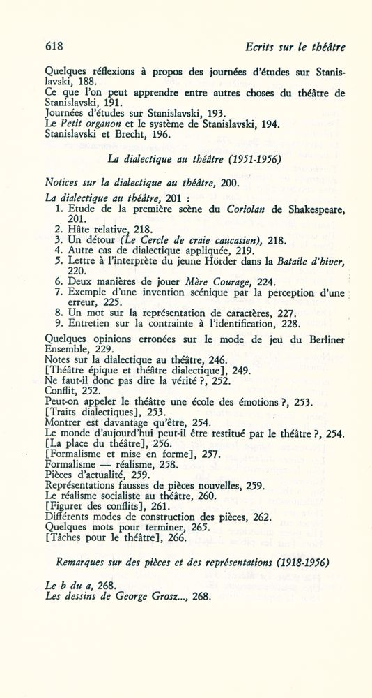 『Ecrits sur le théâtre 2』 5