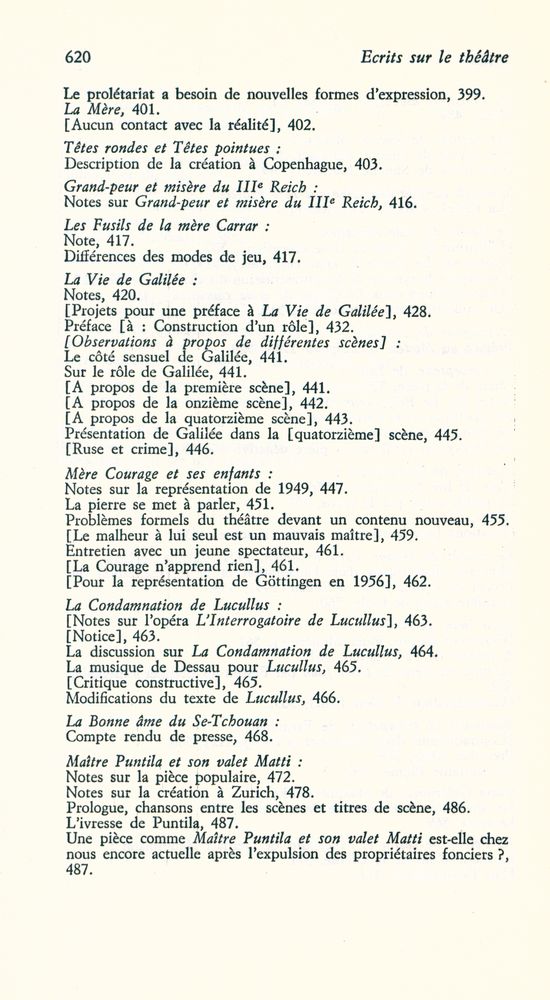 『Ecrits sur le théâtre 2』 7