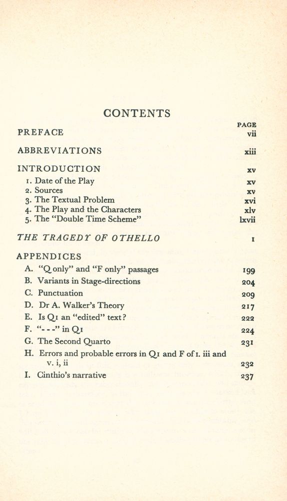 『THE ARDEN EDITION OF THE WORKS OF WILLIAM SHAKESPEARE - OTHELLO』 2