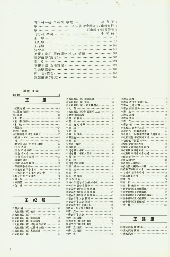 『朝鮮朝 末期 王室服飾(조선조 말기 왕실 복식)』 2