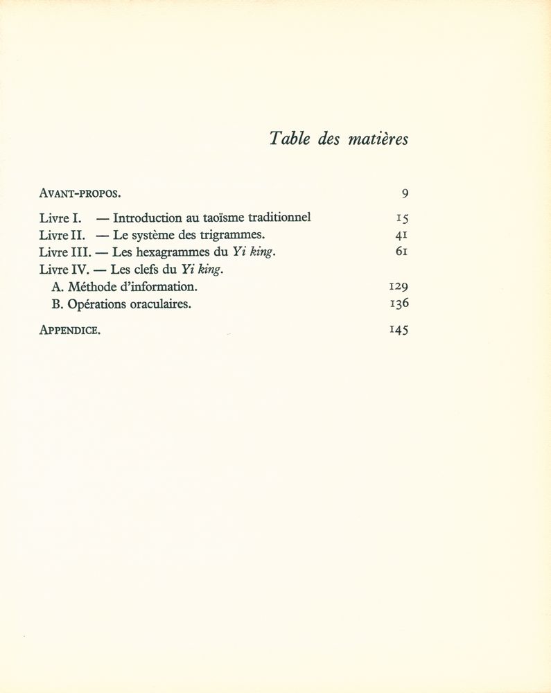 『Le livre de la terre et du Ciel : les secrets du Yi - King』 2