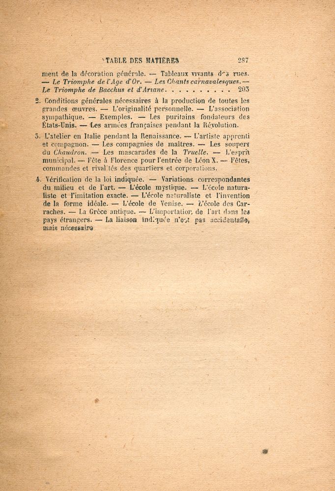 『PHILOSOPHIE : DE L'ART』
