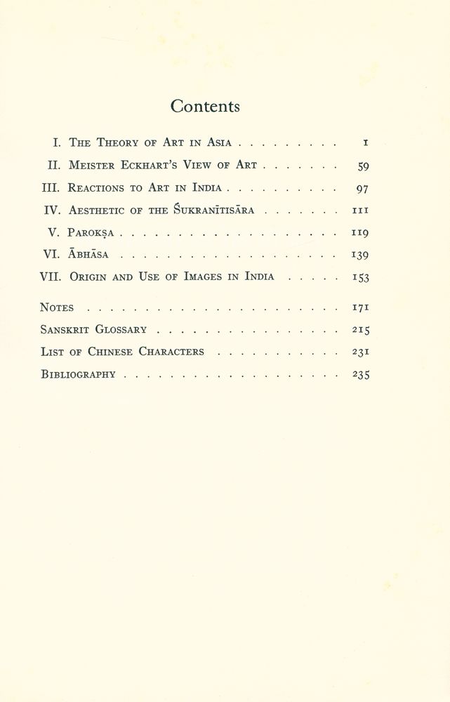 『THE TRANSFORMATION OF NATURE IN ART : Theories of art in Indian, Chnese and European medieval art; iconography, ideal representation, perspective and space relations』 2