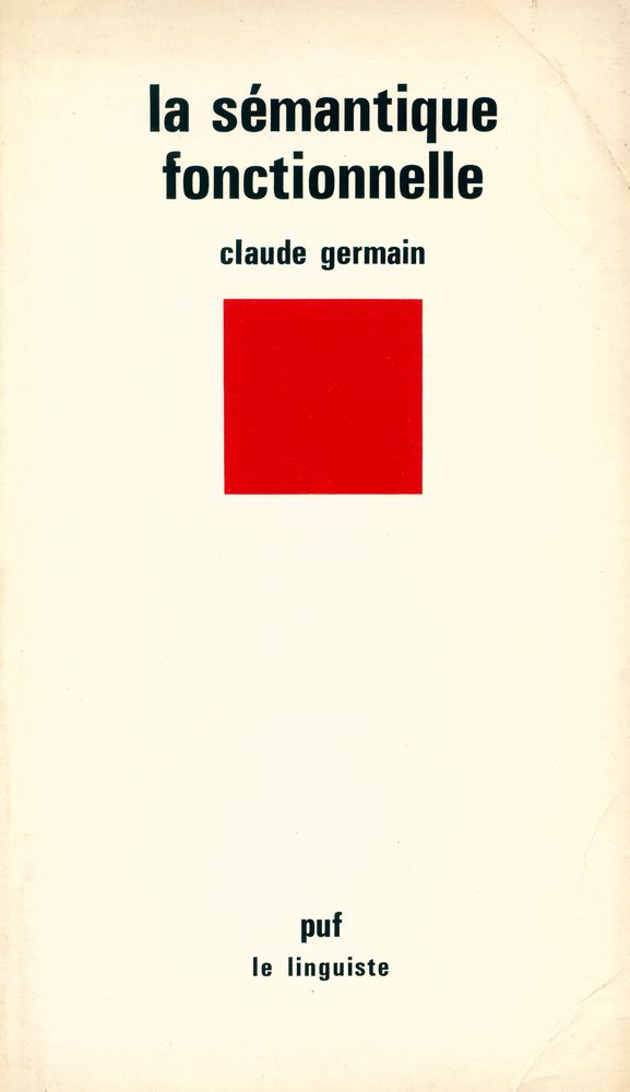 『La sémantique fonctionnelle』 1