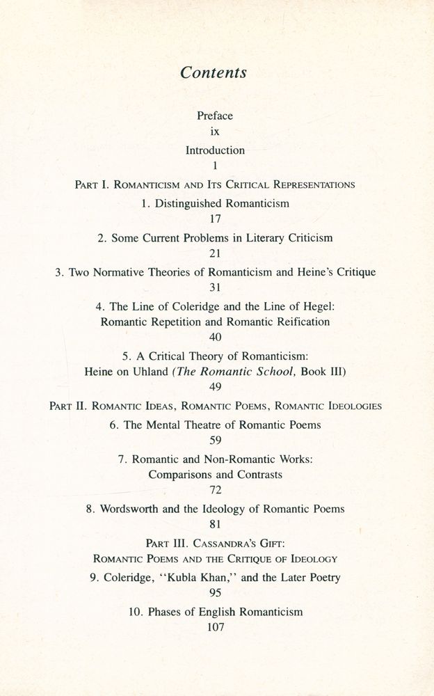『The Romantic Ideology : A Critical Investigation』 2