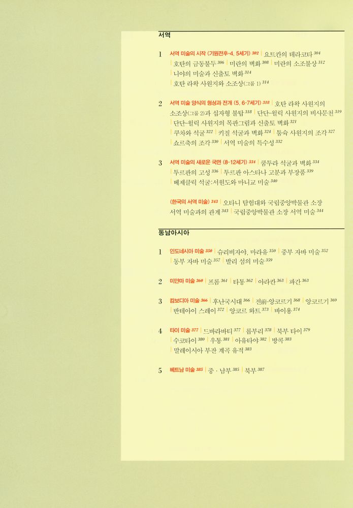 『동양미술사 - 하권 : 일본·인도·서역·동남아시아』 6