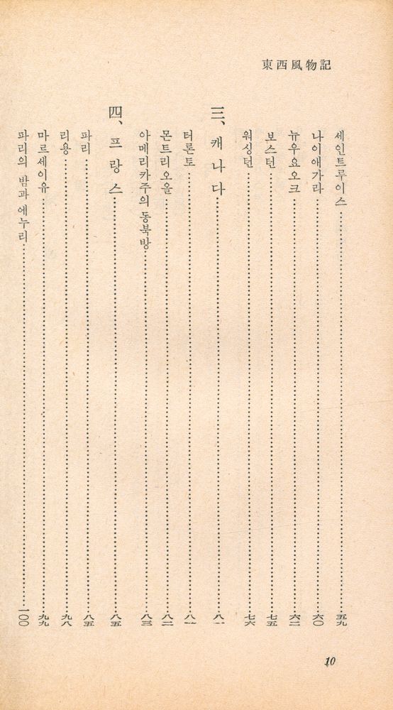 『乙酉文庫 107 - 東西風物記(을유문고 107 - 동서풍물기)』 3