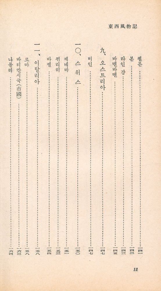 『乙酉文庫 107 - 東西風物記(을유문고 107 - 동서풍물기)』 5