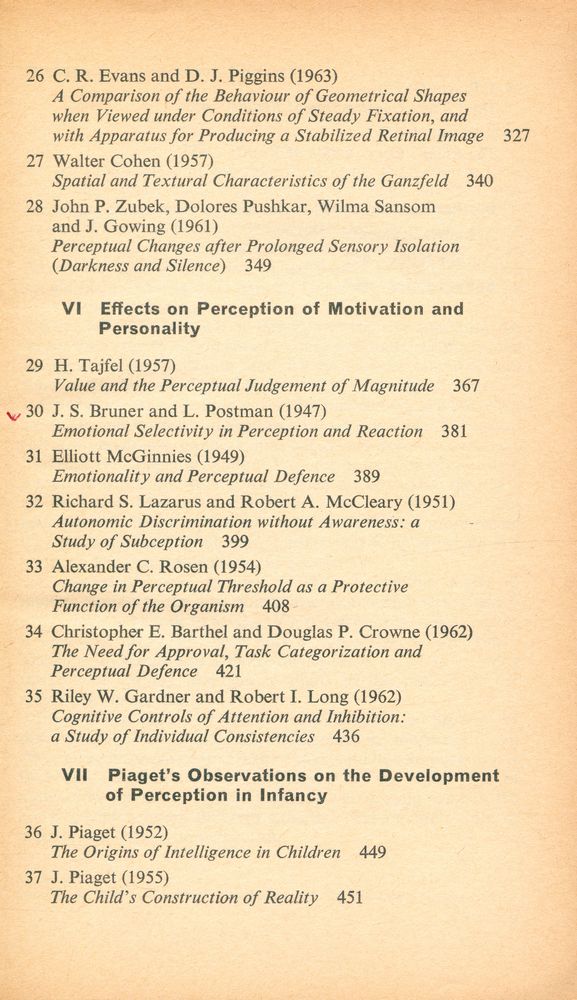 『Experiments in visual perception』 4