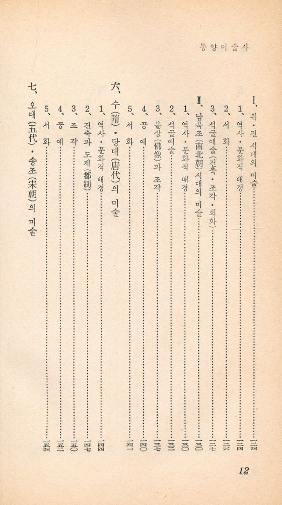 『乙酉文庫 55 - 東洋美術史(을유문고 55 - 동양미술사)』 6