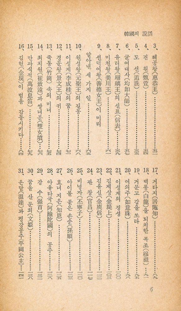 『乙酉文庫 158 - 韓國의 説話(을유문고 158 - 한국의 설화)』 3