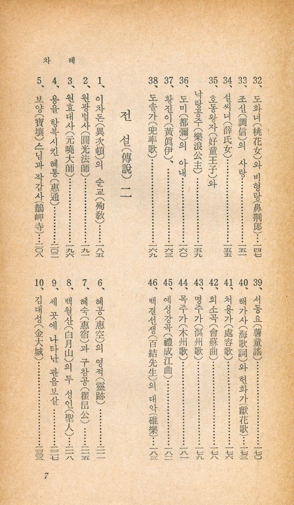 『乙酉文庫 158 - 韓國의 説話(을유문고 158 - 한국의 설화)』 4