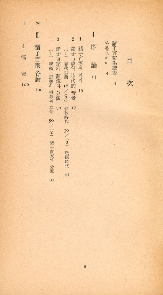 『三星文化文庫 104 - 諸子百家 上(삼성문화문고 104 - 제자백가 상)』 2