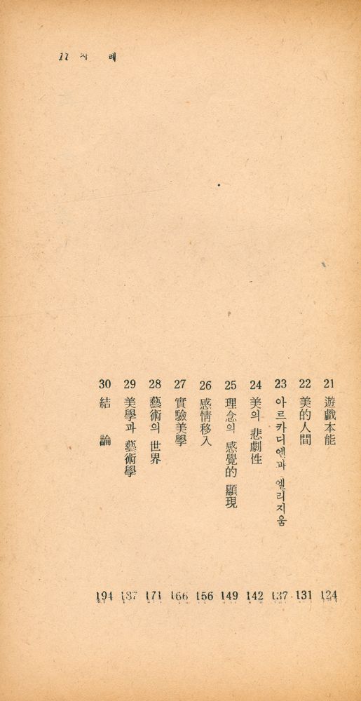 『瑞文文庫 185 - 美學史(서문문고 185 - 미학사)』 4