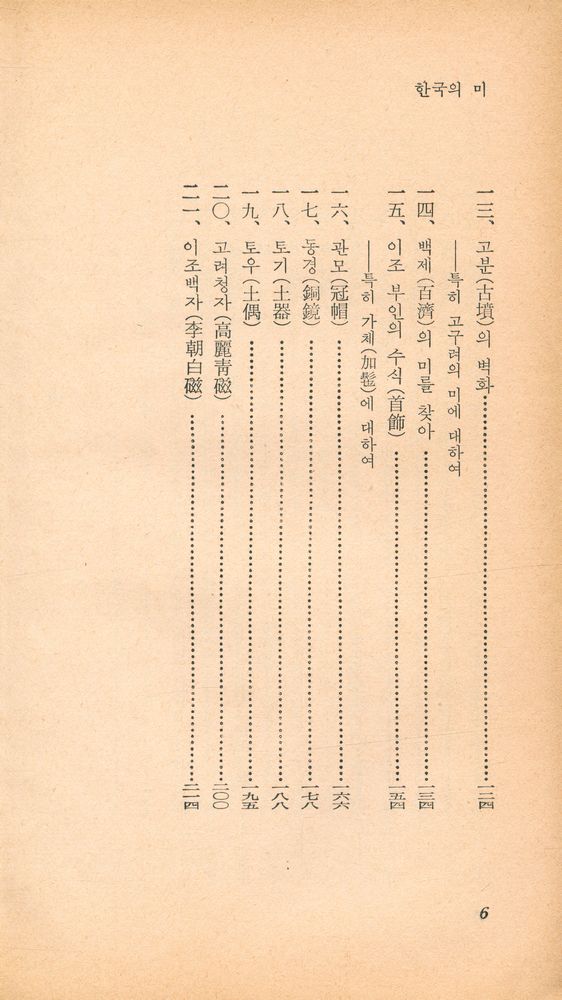 『乙酉文庫 31 - 韓國의 美(을유문고 31 - 한국의 미)』 3