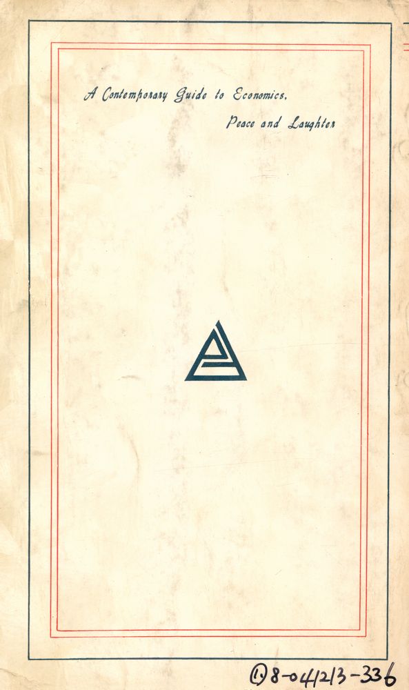 『博英文庫 222 - 갈브레이드 隨想錄 (前) : 經濟學 · 平和 · 웃음의 現代的 理解(박영문고 222 - 갈브레이드 수상록 (전) - 경제학 · 평화 · 웃음의 현대적 이해)』 3
