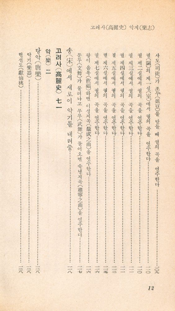 『乙酉文庫 93 - 高麗史樂志(을유문고 93 - 고려사악지)』 5