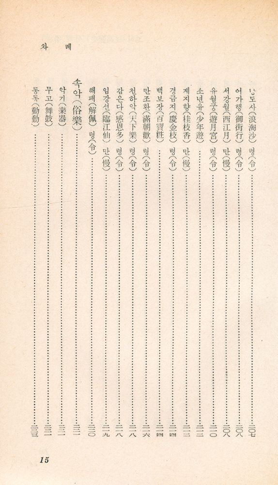 『乙酉文庫 93 - 高麗史樂志(을유문고 93 - 고려사악지)』 8
