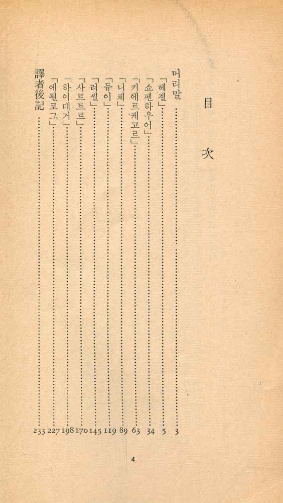 『三星文化文庫 70 - 헤겔에서 하이데거로(삼성문화문고 70 - 헤겔에서 하이데거로』 2