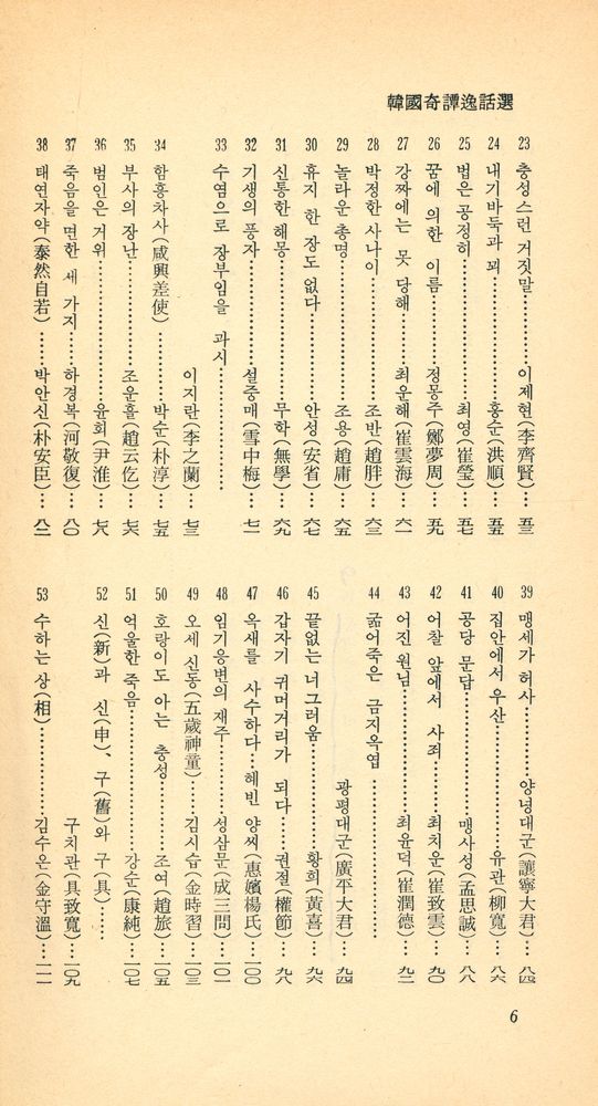 『乙酉文庫 197 - 韓國奇譚逸話選(을유문고 197 - 한국기담일화선)』 3