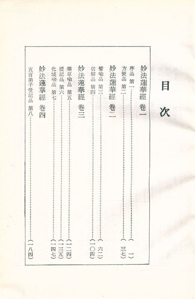 『妙法蓮華經(묘법연화경)』 2