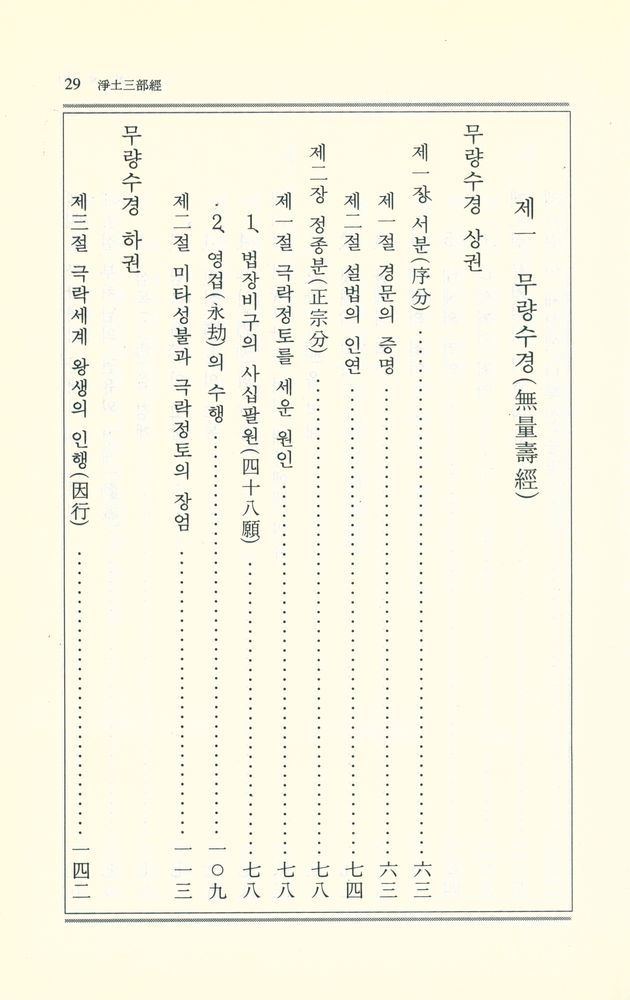 『淨土三部經(정토삼부경)』  3