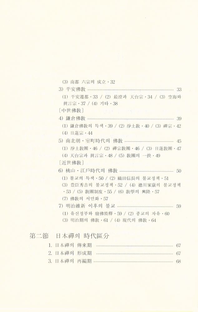 『日本禪의 歷史(일본선의 역사)』  3