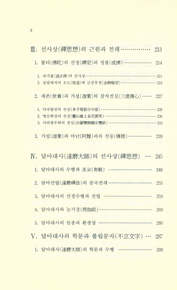 『印度佛敎의 禪思想(인도불교의 선사상)』  5