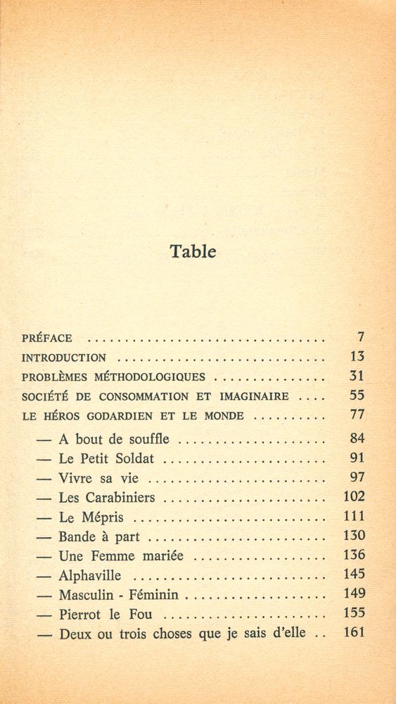 『CINÉMA ET SOCIÉTÉ MODERNE  : Le cinéma de 1958 à 1968  : Godard - Antonioni - Resnais - Robbe - Grillet』 2