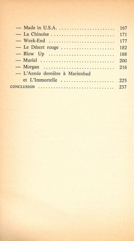 『CINÉMA ET SOCIÉTÉ MODERNE  : Le cinéma de 1958 à 1968  : Godard - Antonioni - Resnais - Robbe - Grillet』 3