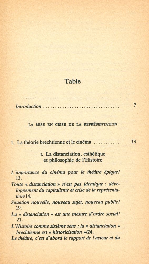 『D'UNE IMAGE A L'AUTRE  : La représentation dans le cinéma d'aujourd'hui』 2