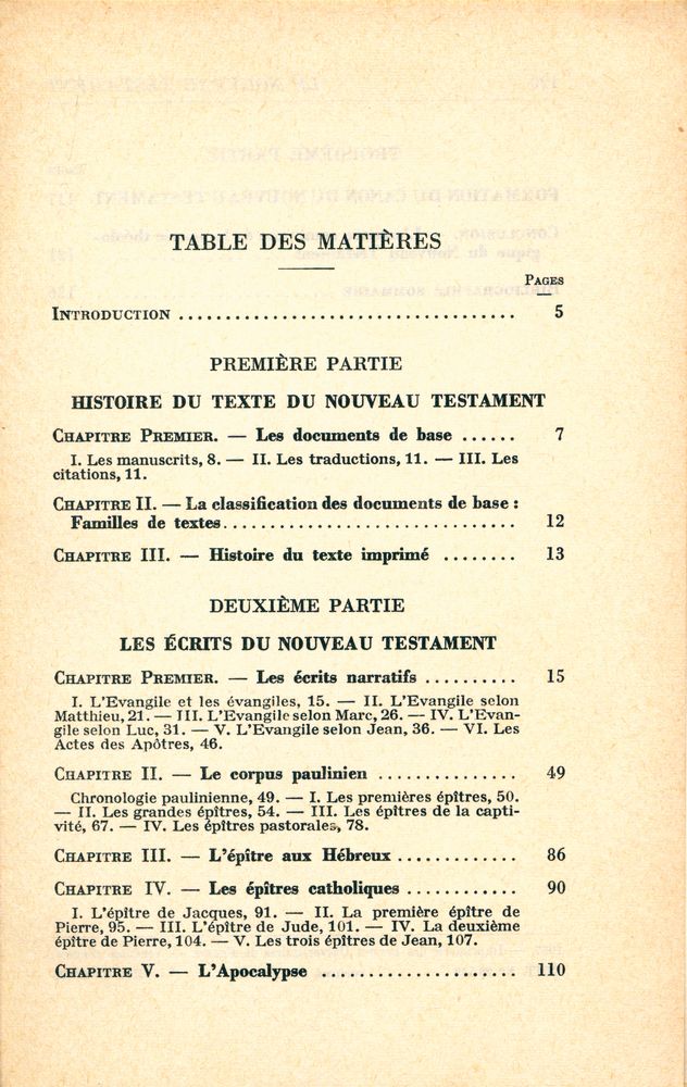 『LE NOUVEAU TESTAMENT』 2