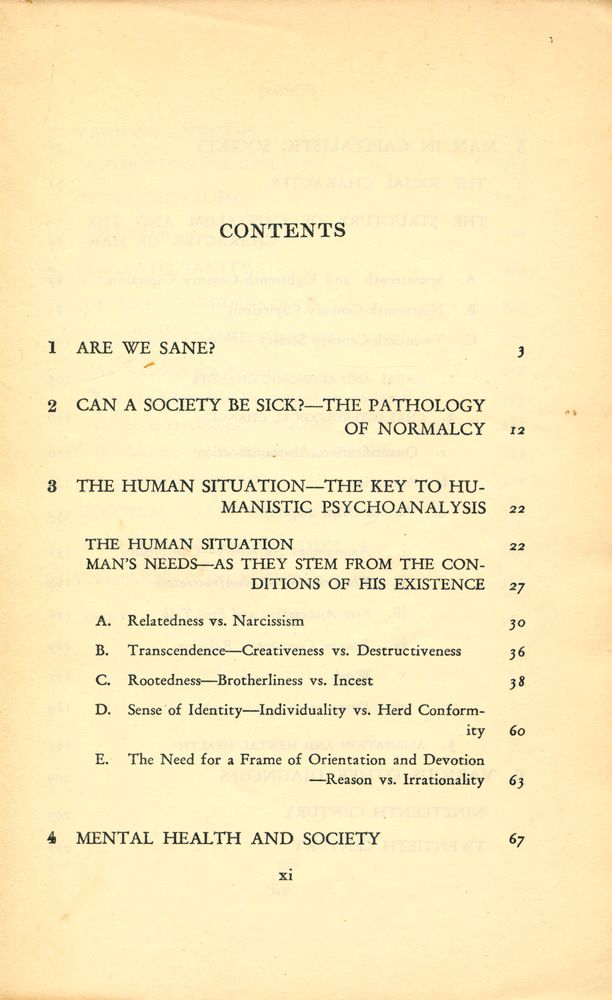 『THE SANE SOCIETY』 2