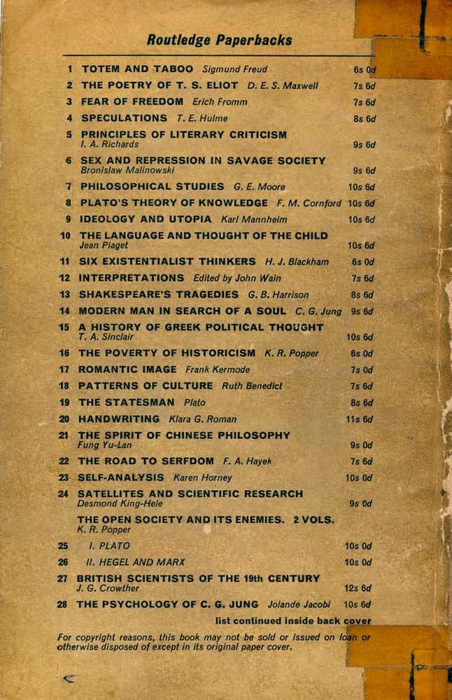 『THE SANE SOCIETY』 5