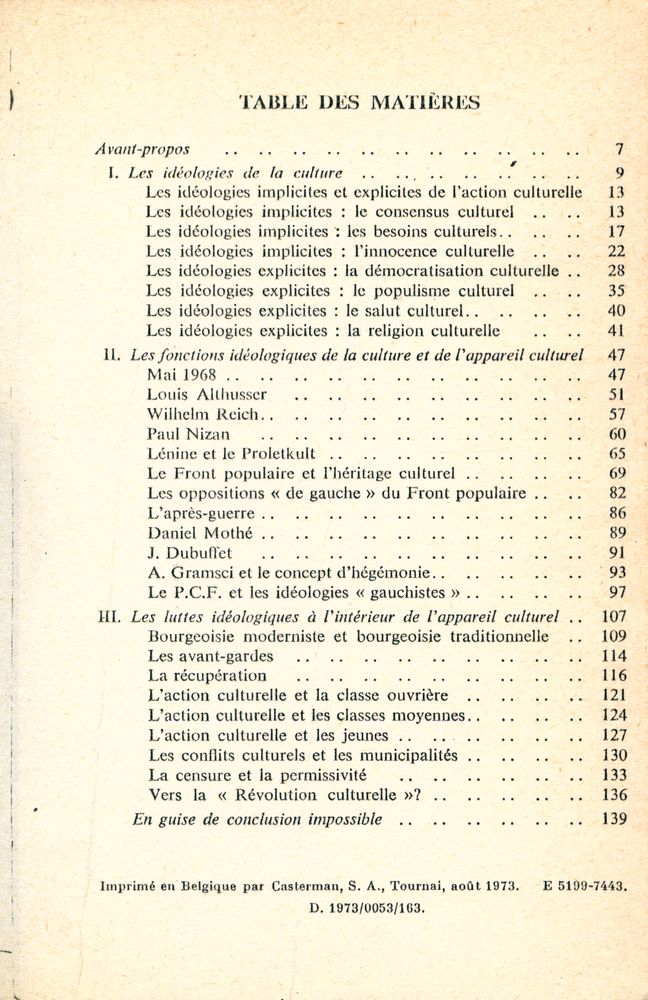 『action culturelle : intégration et/ou subversion』 2