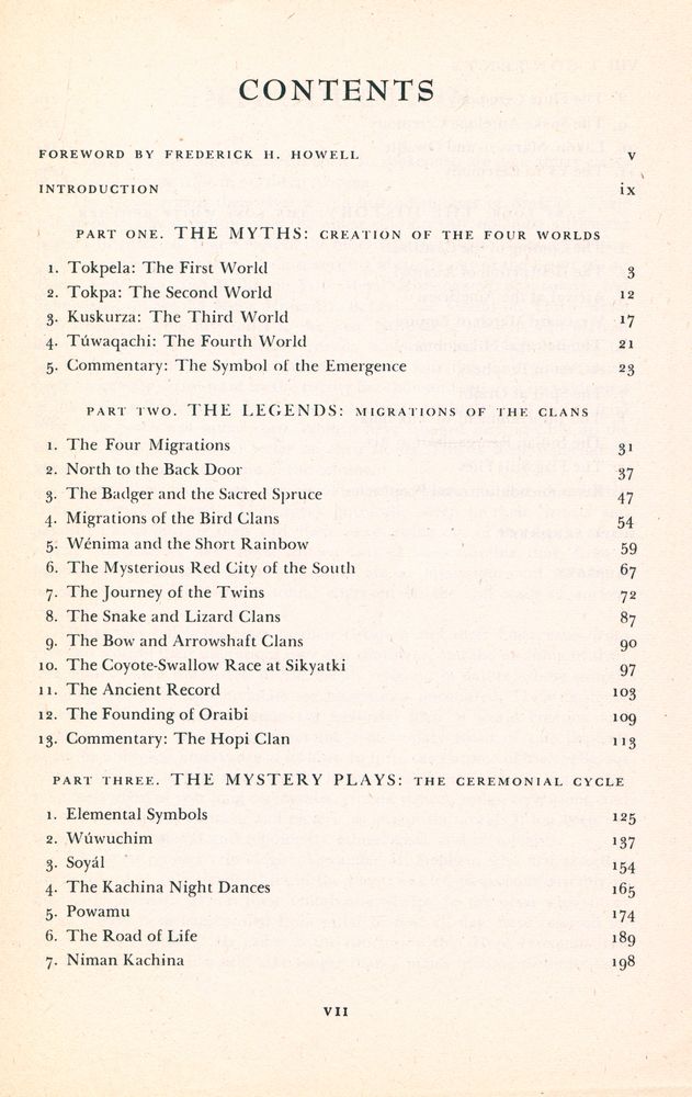 『Book of the Hopi』 2