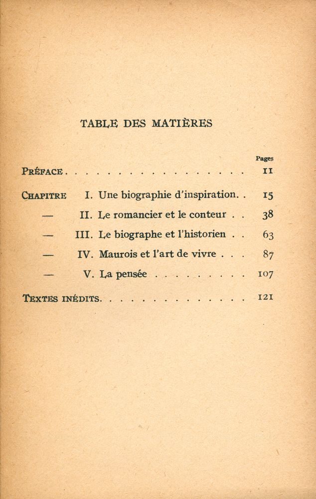 『ANDRÉ MAUROIS』 2