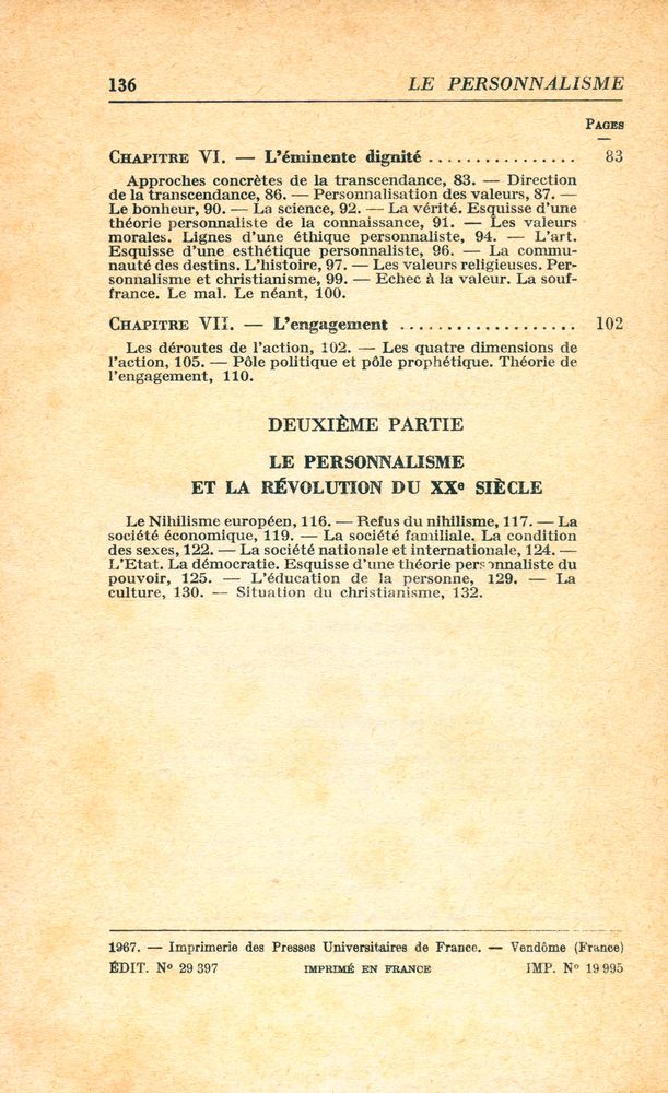 『LE PERSONNALISME』 3