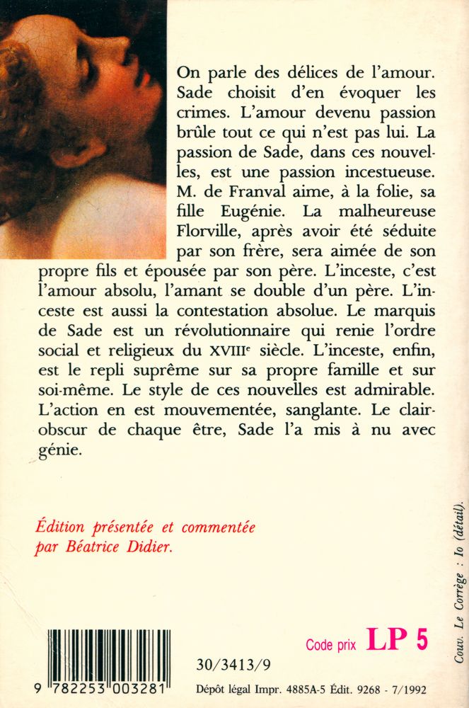 『Les crimes de l'amour』 3