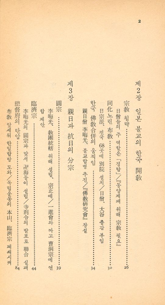 『中央新書 71 - 佛敎近世百年(중앙신서 71 - 불교근세백년)』 3