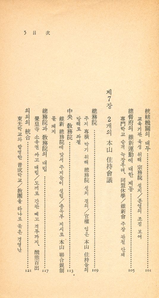 『中央新書 71 - 佛敎近世百年(중앙신서 71 - 불교근세백년)』 6